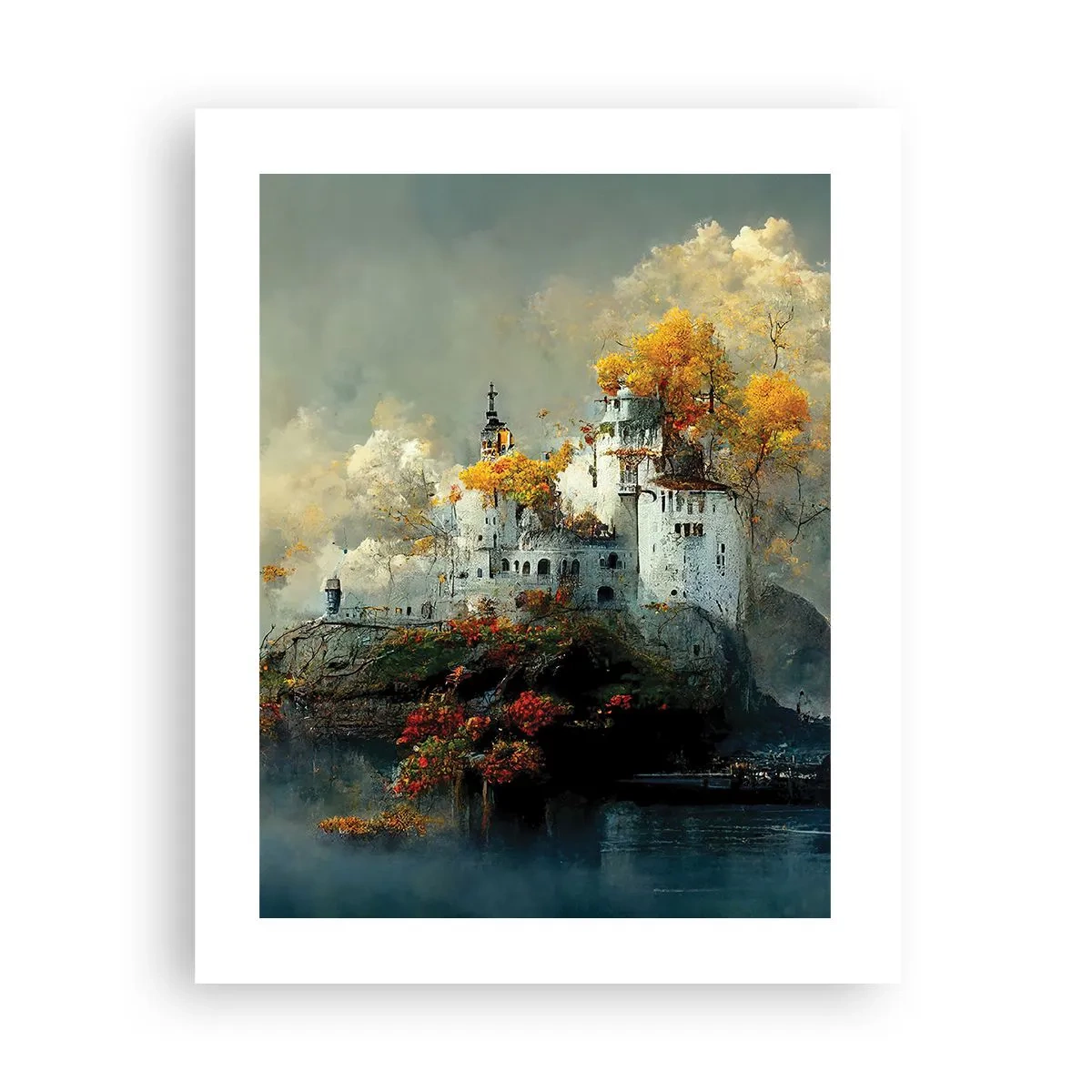 Pôster - O começo de uma história romântica - 40x50 cm