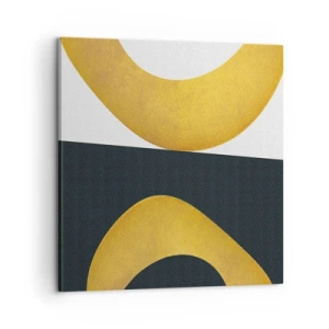 Quadro em tela - Primeiro: ouro - 60x60 cm
