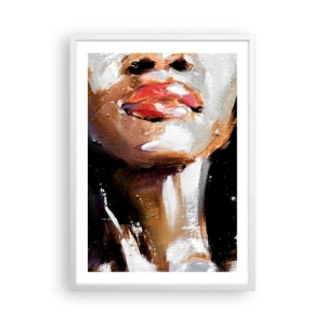 Pôster em moldura branca - Orgulho sem preconceitos - 50x70 cm