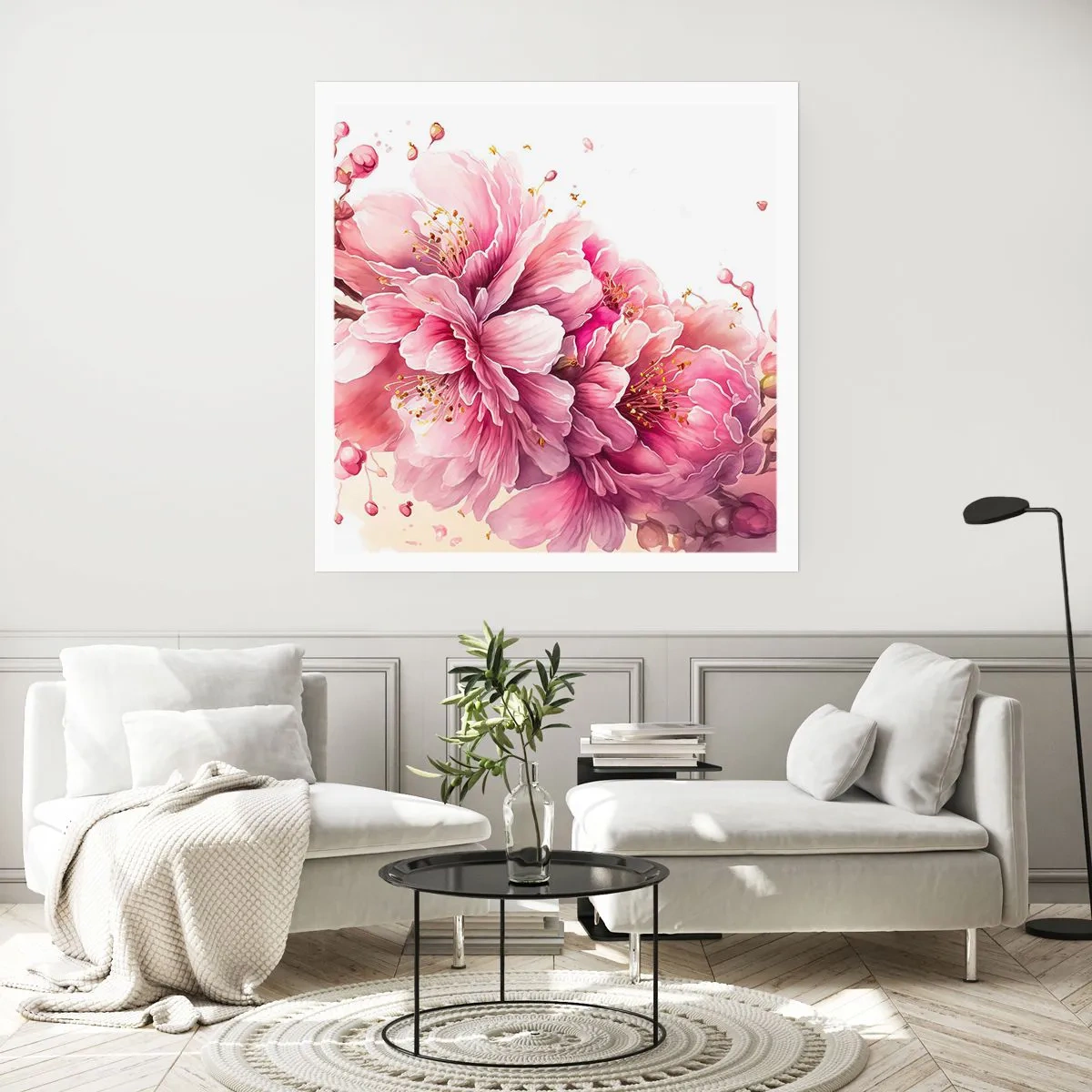 Pôster - Flor de cerejeira - 30x30 cm