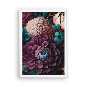 Pôster em moldura branca - Natureza em abundância - 70x100 cm