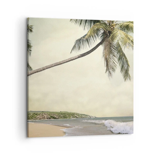 Quadro em tela - Sonho tropical - 50x50 cm