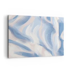 Quadro em tela - Ondas azuis - 100x70 cm
