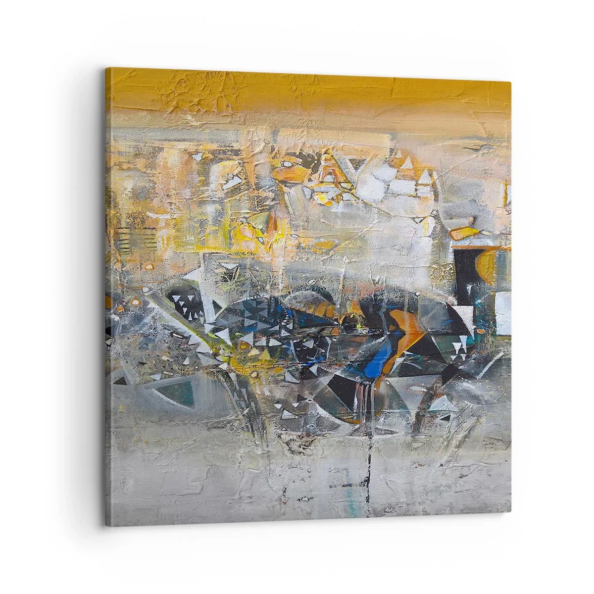 Quadro em tela - Tudo vai se encaixar - 60x60 cm