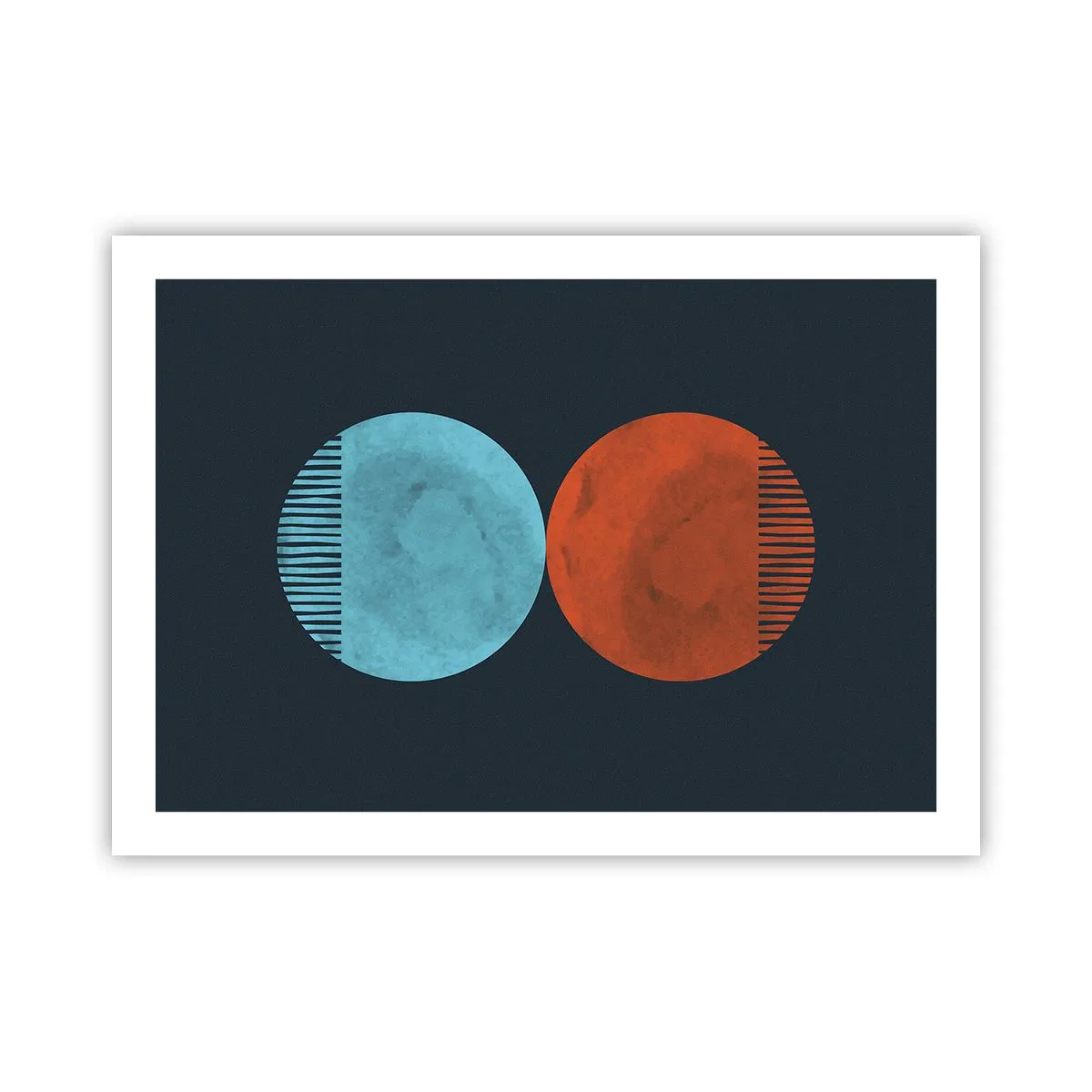 Pôster - Apenas geometria? - 70x50 cm