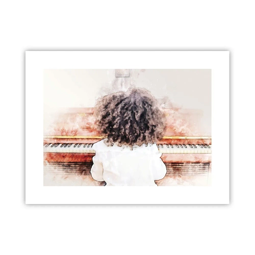 Pôster - Num mundo novo - 40x30 cm