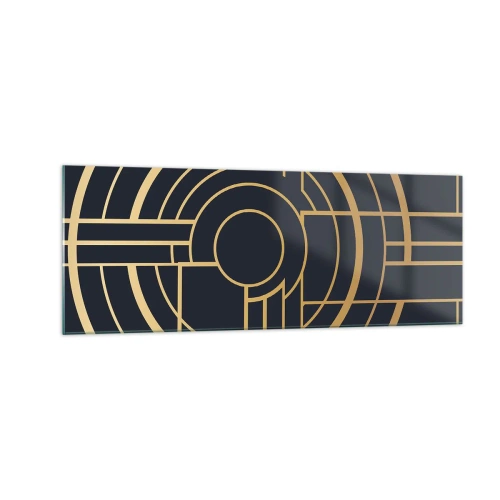 Quadro em vidro - Rotação das coisas - 140x50 cm