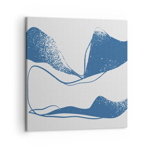 Quadro em tela - Abstração alada - 50x50 cm