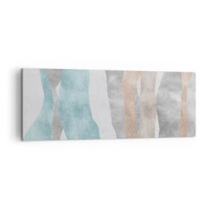 Quadro em tela - Um estudo de proximidade - 140x50 cm