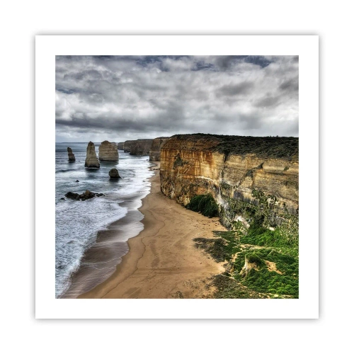 Pôster - Beleza crua - 50x50 cm