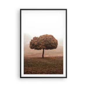 Pôster com moldura preta - Depois de um verão agitado - 61x91 cm