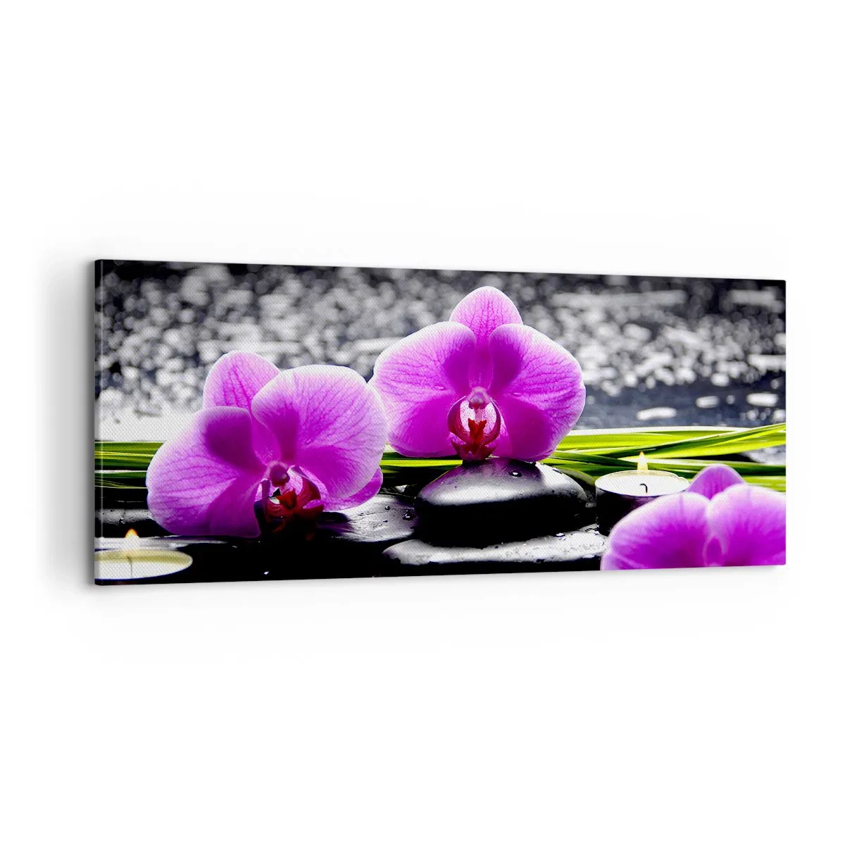 Quadro em tela - Afogar-se na paz e sossego - 100x40 cm