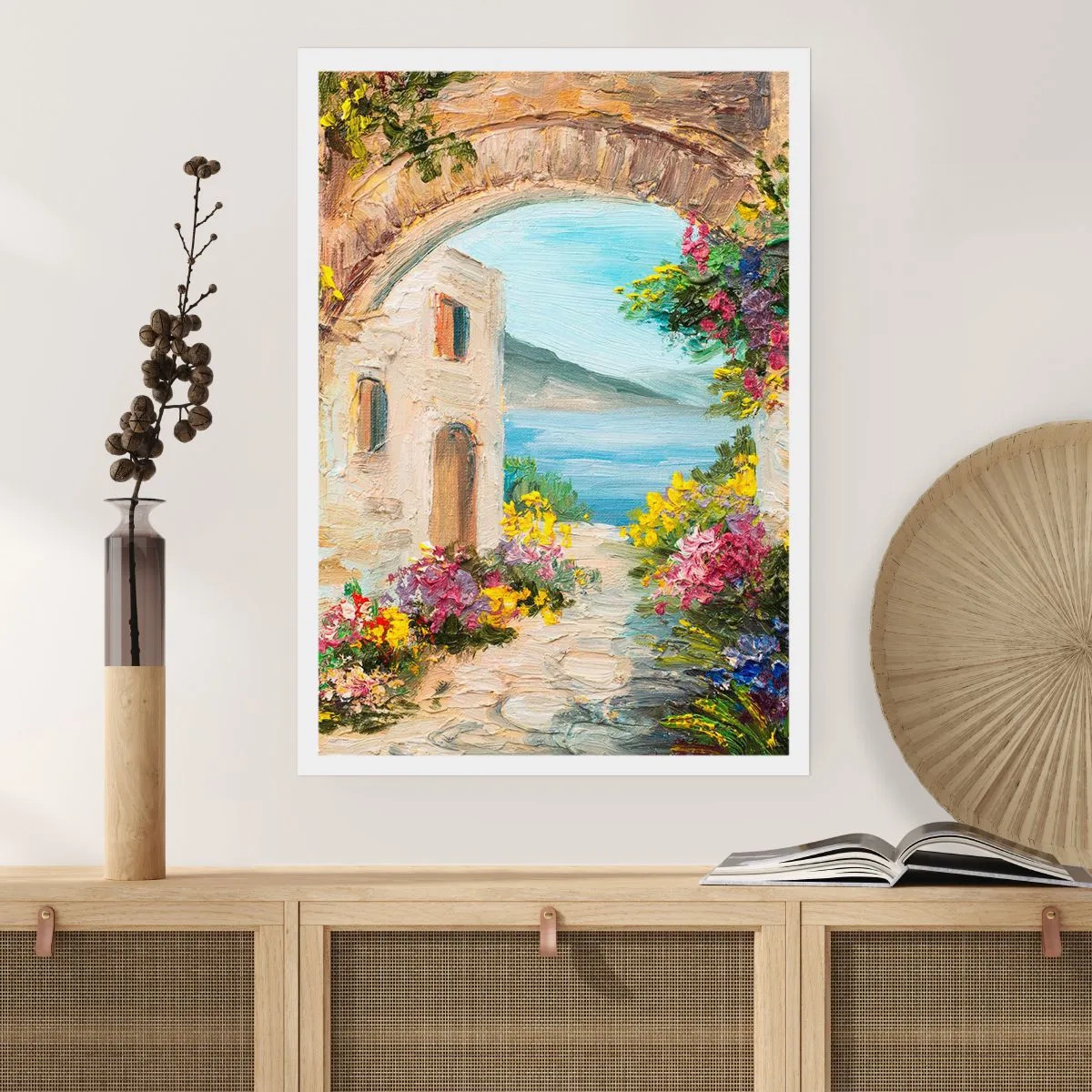 Pôster - O encanto da província costeira - 70x100 cm