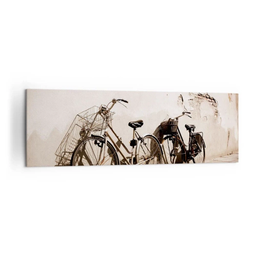Quadro em tela - Encanto inesquecível do passado - 160x50 cm