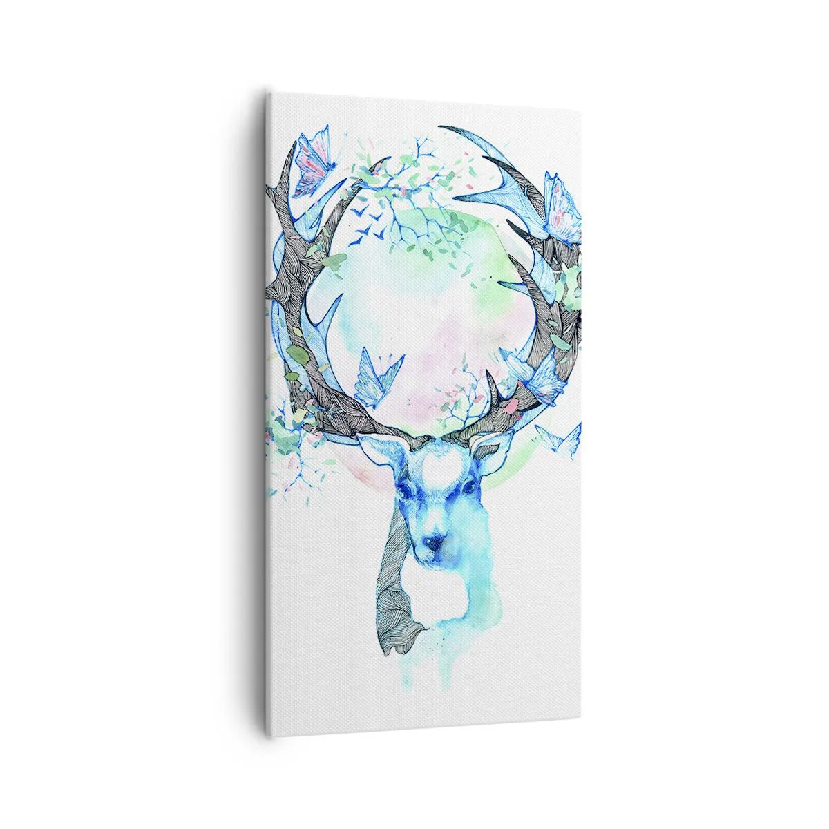 Quadro em tela - A força e a delicadeza da natureza - 55x100 cm