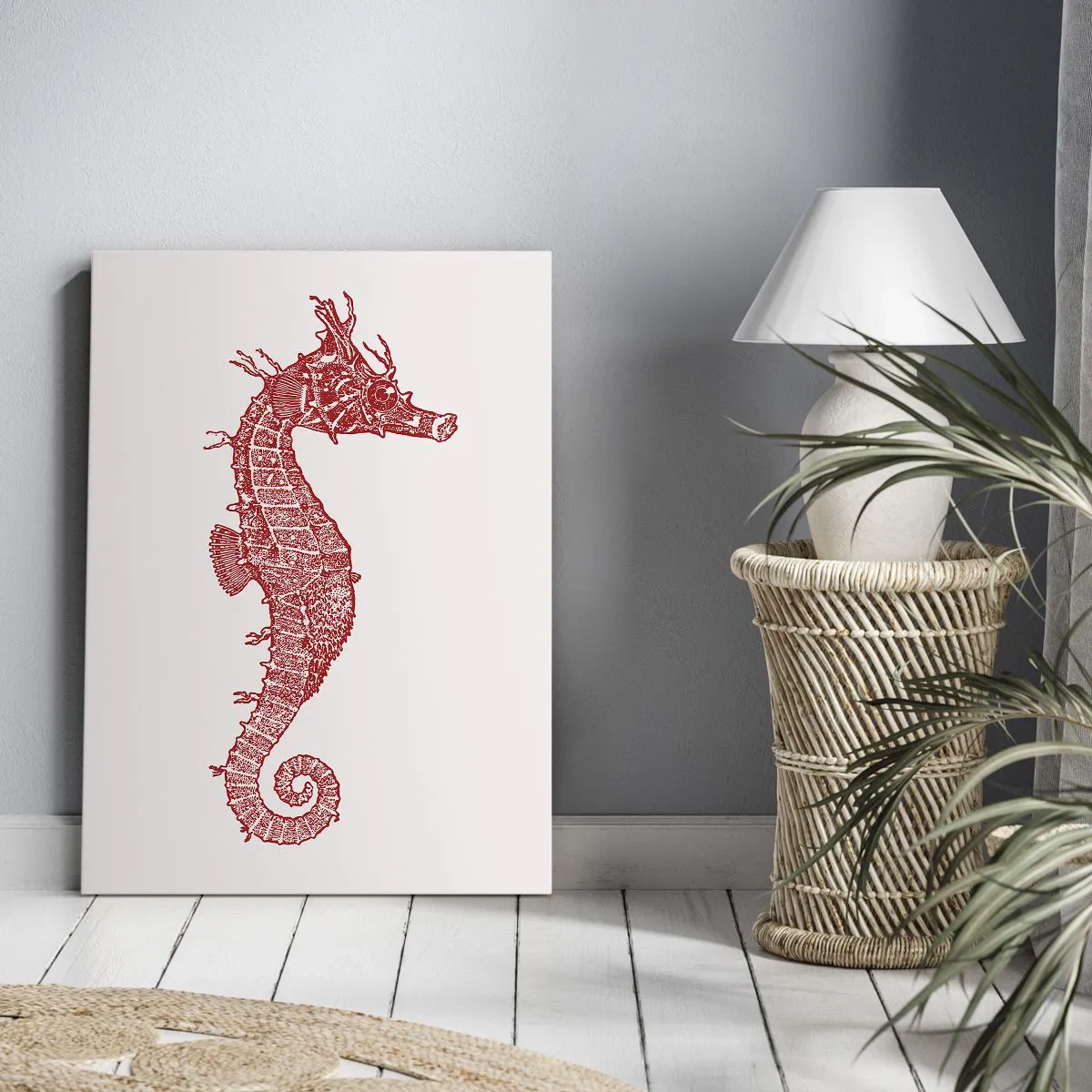 Quadro em tela - Uma criatura complexa - 45x80 cm