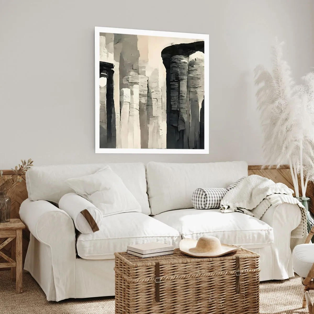 Pôster - A majestade da antiguidade - 60x60 cm
