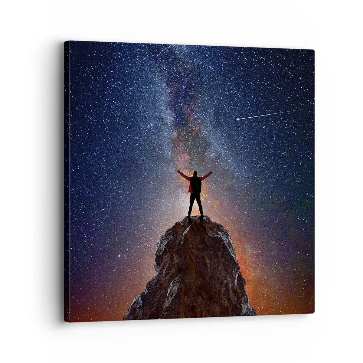 Quadro em tela - A força está comigo! - 30x30 cm