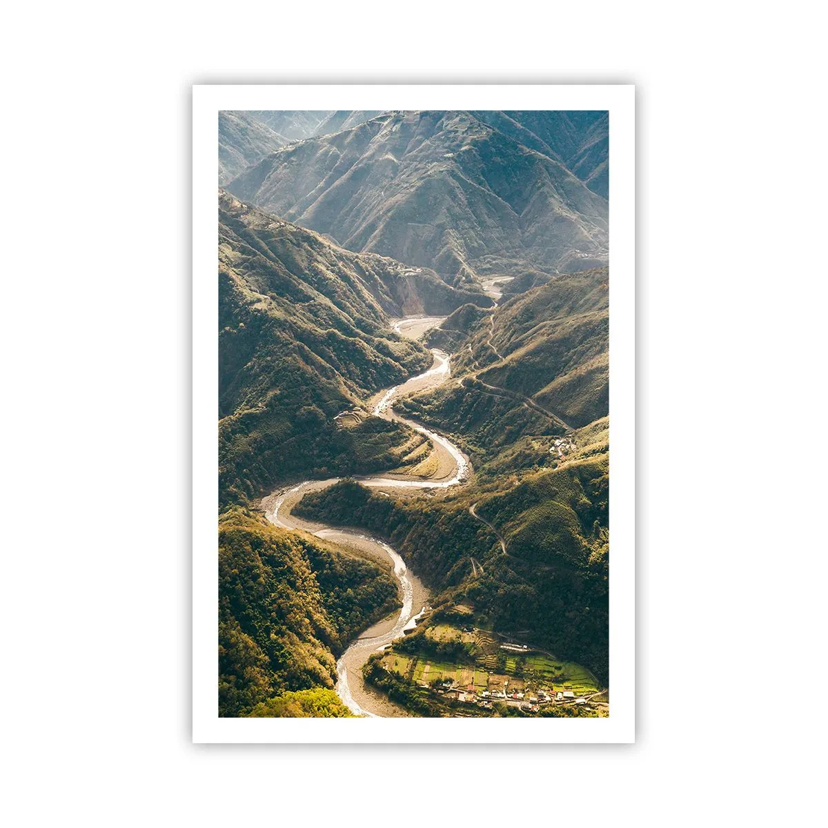 Pôster - Direto do coração das montanhas - 61x91 cm