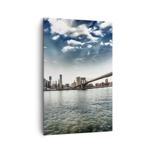 Quadro em tela - Ilha de Vidro - 80x120 cm