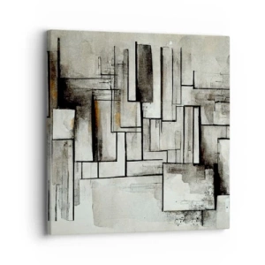 Quadro em tela - O poder da simplicidade - 30x30 cm