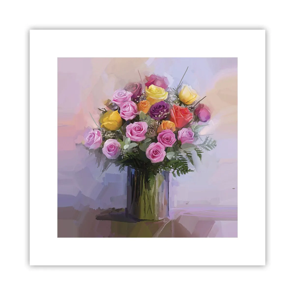 Pôster - Beleza retida - 30x30 cm