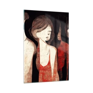 Quadro em vidro - Madonas das trevas - 80x120 cm