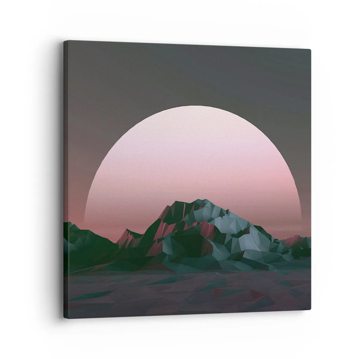 Quadro em tela - Numa galáxia vizinha - 30x30 cm