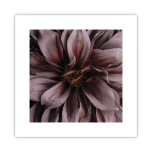 Pôster - Coração de flor - 30x30 cm