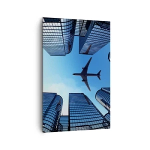 Quadro em tela - Vista do desfiladeiro de vidro - 80x120 cm