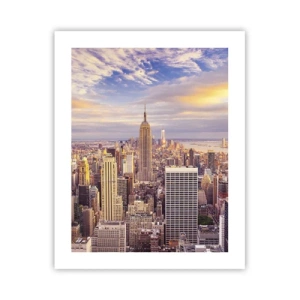 Pôster - Alcançar as nuvens - 40x50 cm