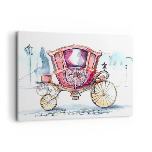 Quadro em tela - Para um casamento ou para um baile? - 100x70 cm