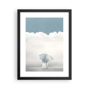 Pôster com moldura preta - No limite da realidade e dos sonhos - 30x40 cm