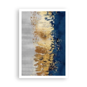 Pôster - Uma composição moderna com brilho - 70x100 cm