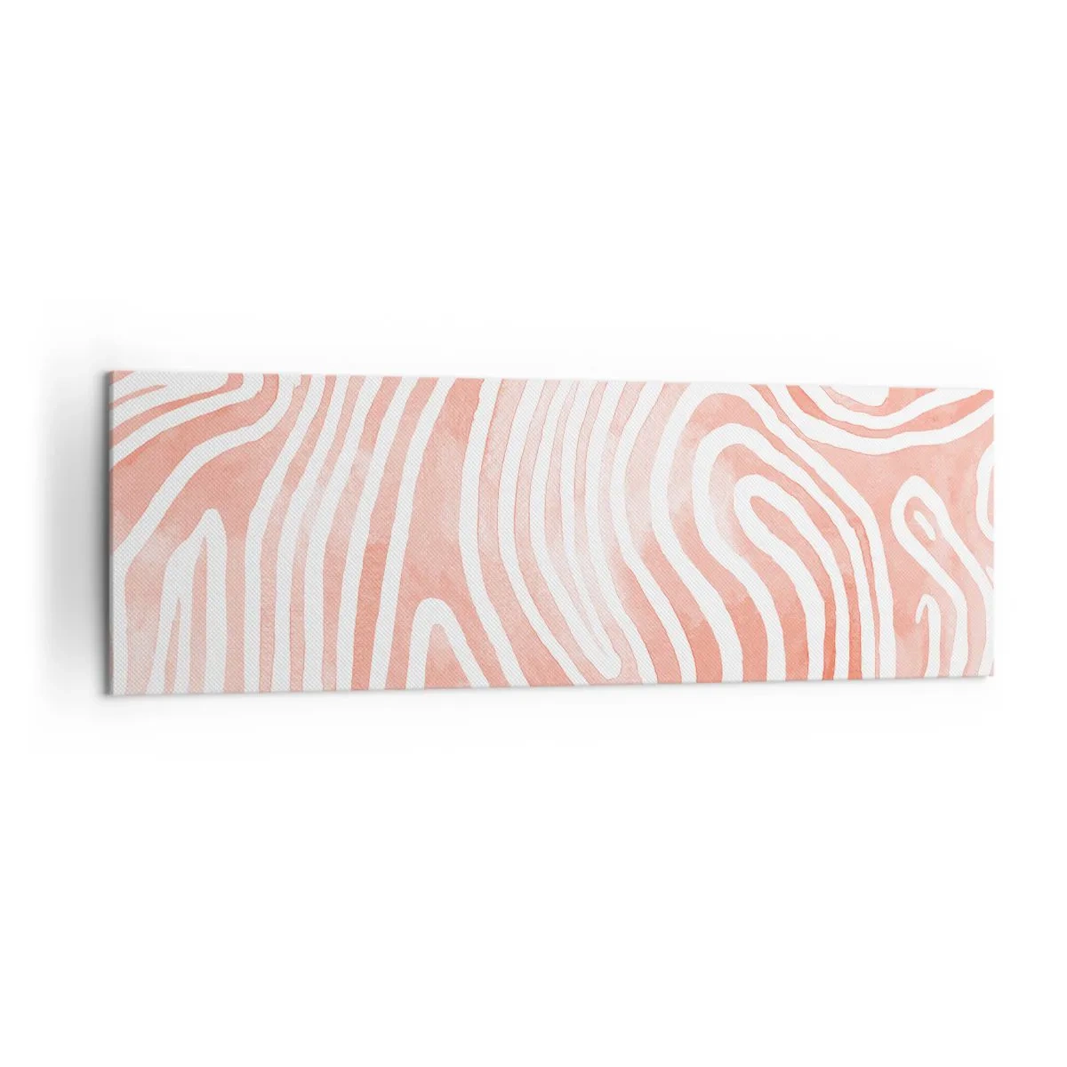 Quadro em tela - No labirinto de corais - 160x50 cm