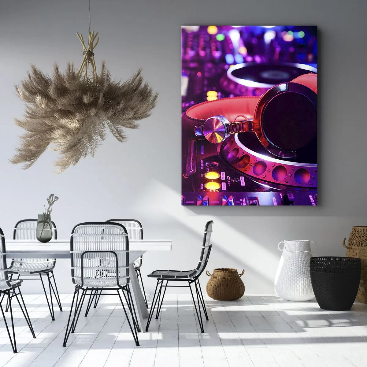 Quadro em tela - Antes da diversão começar - 50x70 cm