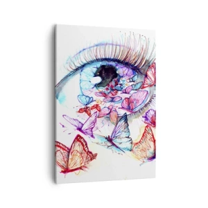 Quadro em tela - Olhos de conto de fadas - 50x70 cm