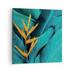 Quadro em tela - Flor do Éden - 60x60 cm