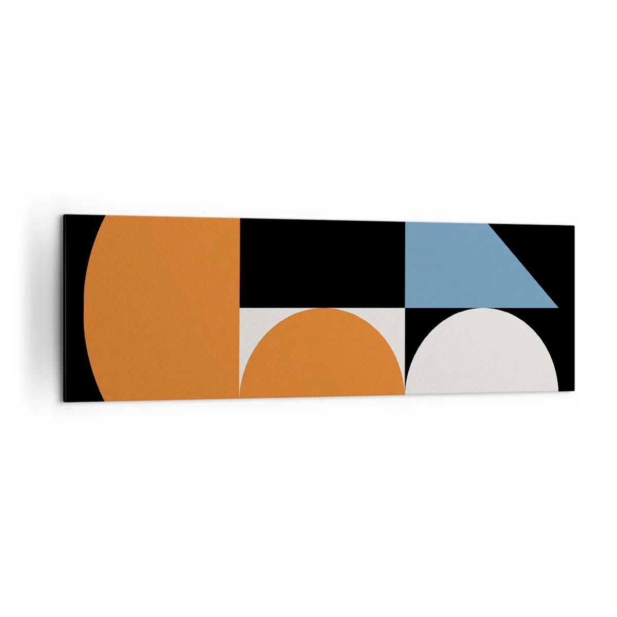 Quadro em tela - Disposição das figuras - 160x50 cm