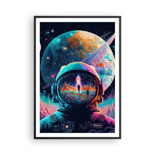 Pôster com moldura preta - Os filósofos não sonharam com isso - 70x100 cm