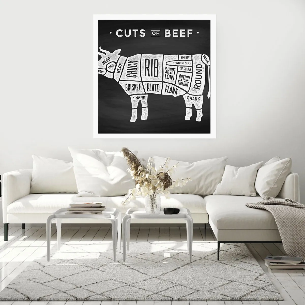 Pôster - Cartilha do talhante - 40x40 cm