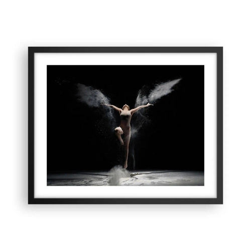 Pôster com moldura preta - Os elfos existem - 50x40 cm