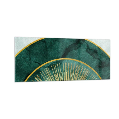 Quadro em vidro - Outro sistema solar - 100x40 cm