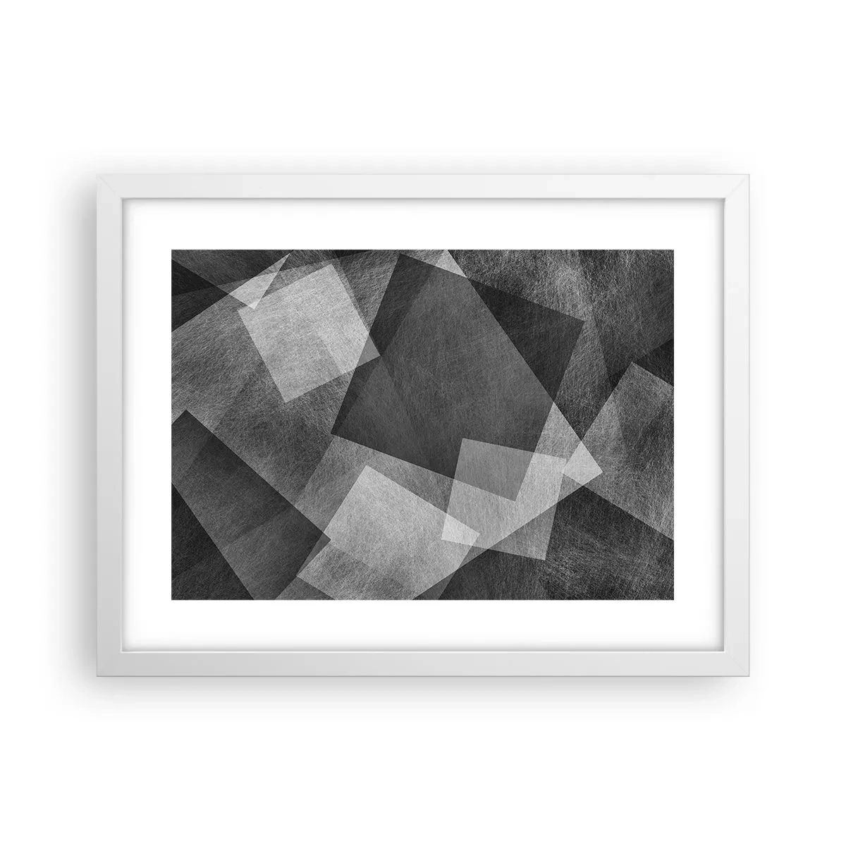 Pôster em moldura branca - Um eterno símbolo da durabilidade e da ordem - 40x30 cm