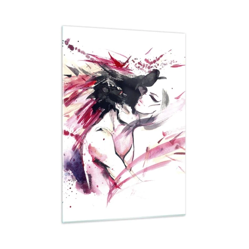 Quadro em vidro - Realização amorosa - 50x70 cm