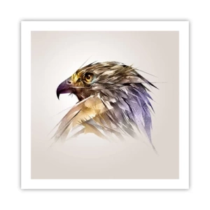 Pôster - Retrato de um guerreiro - 60x60 cm