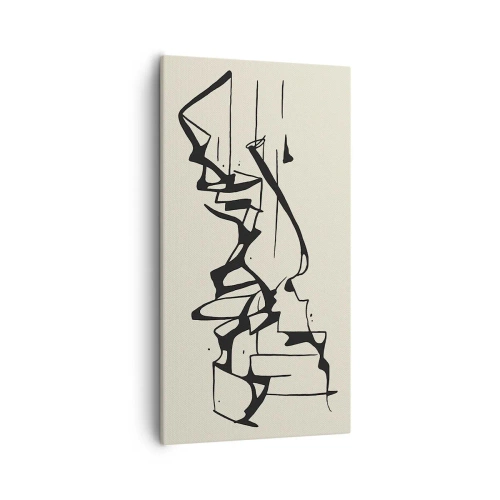 Quadro em tela - Talvez uma paisagem - 55x100 cm