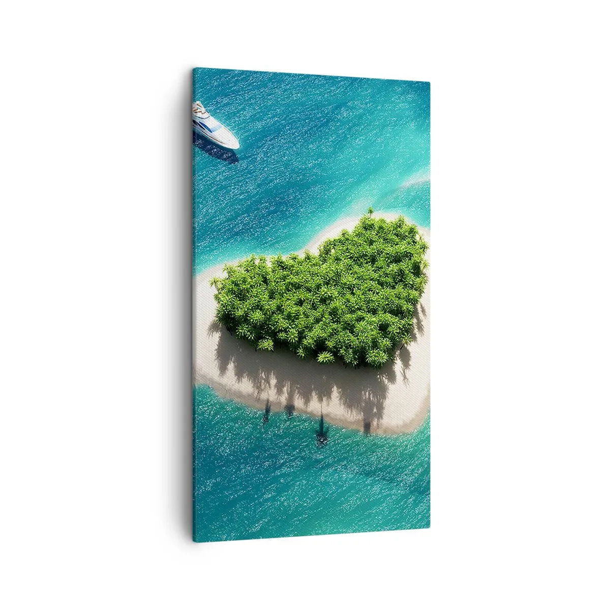 Quadro em tela - Eu amo o verão - 45x80 cm