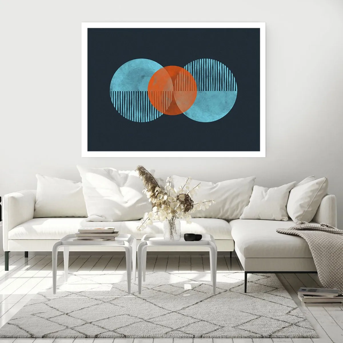 Pôster - Obras de arte simétricas - 40x30 cm