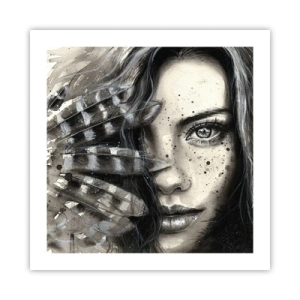 Pôster - Beleza selvagem - 50x50 cm